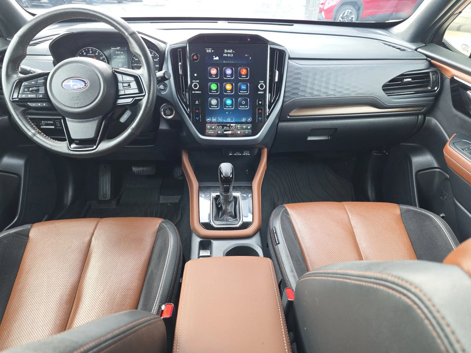 Used 2025 Crimson Red Pearl Subaru Touring image 10