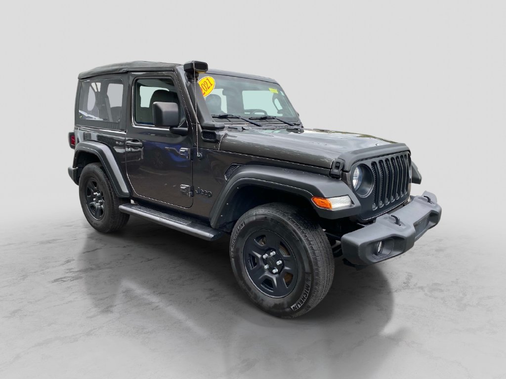 Used 2021 Gray Jeep Sport image 10