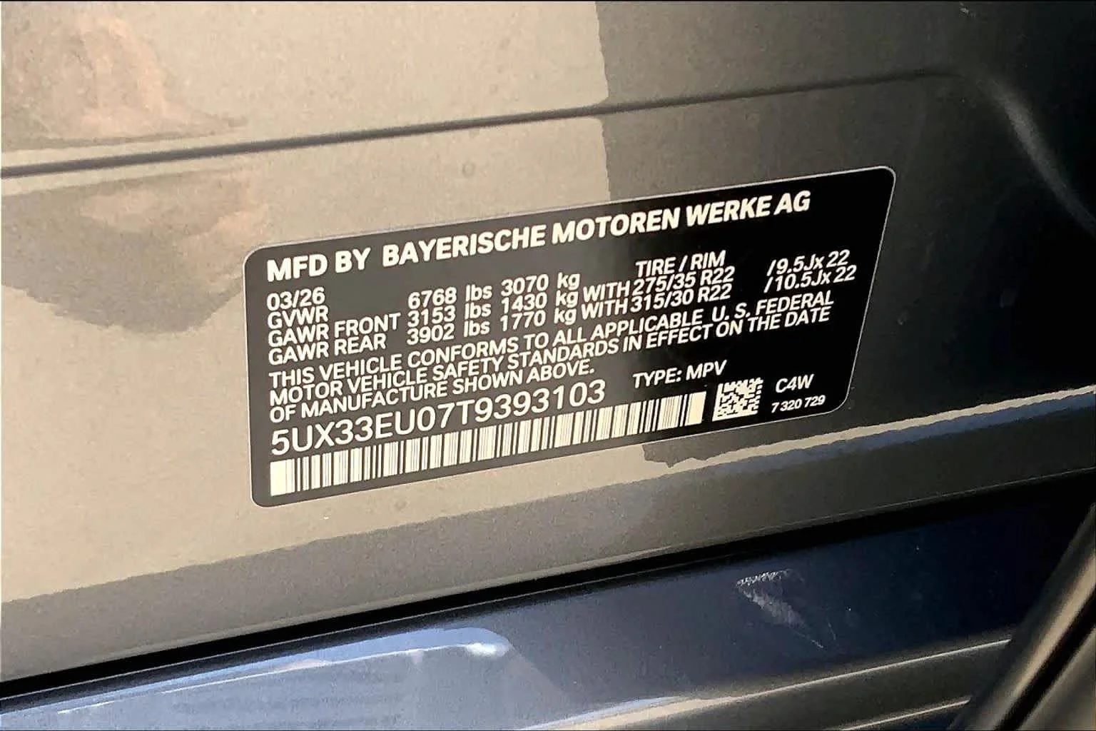 New 2026 Skyscraper Grey Metallic BMW M60i image 19