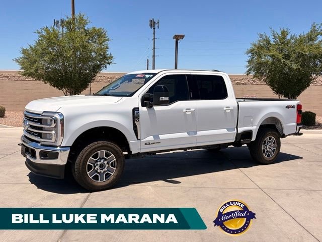 Certified Used 2024 White Ford Lariat image 1