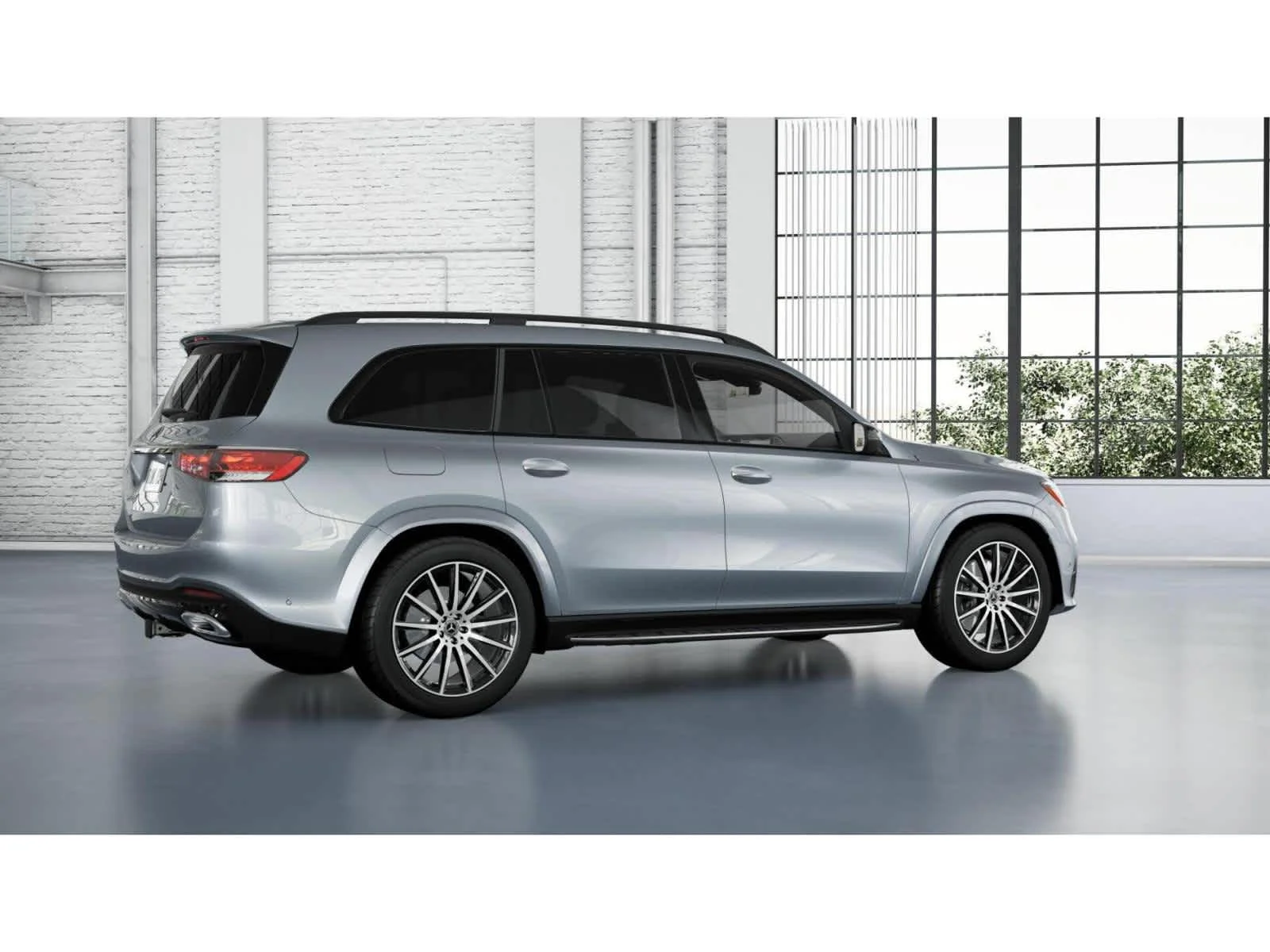 Used 2025 Cirrus Silver Metallic Mercedes-Benz GLS 580 image 18