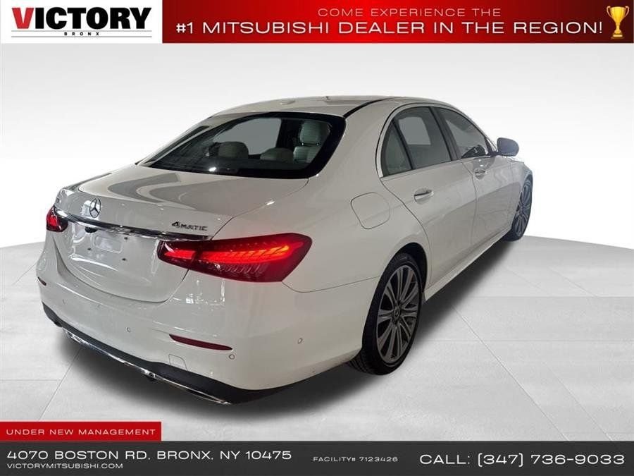 Used 2021 White Mercedes-Benz E 350 image 4