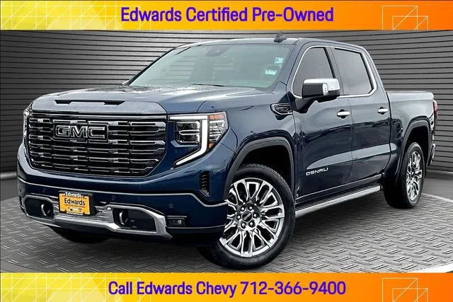 Used 2023 Pacific Blue Metallic GMC Denali Ultimate image 1