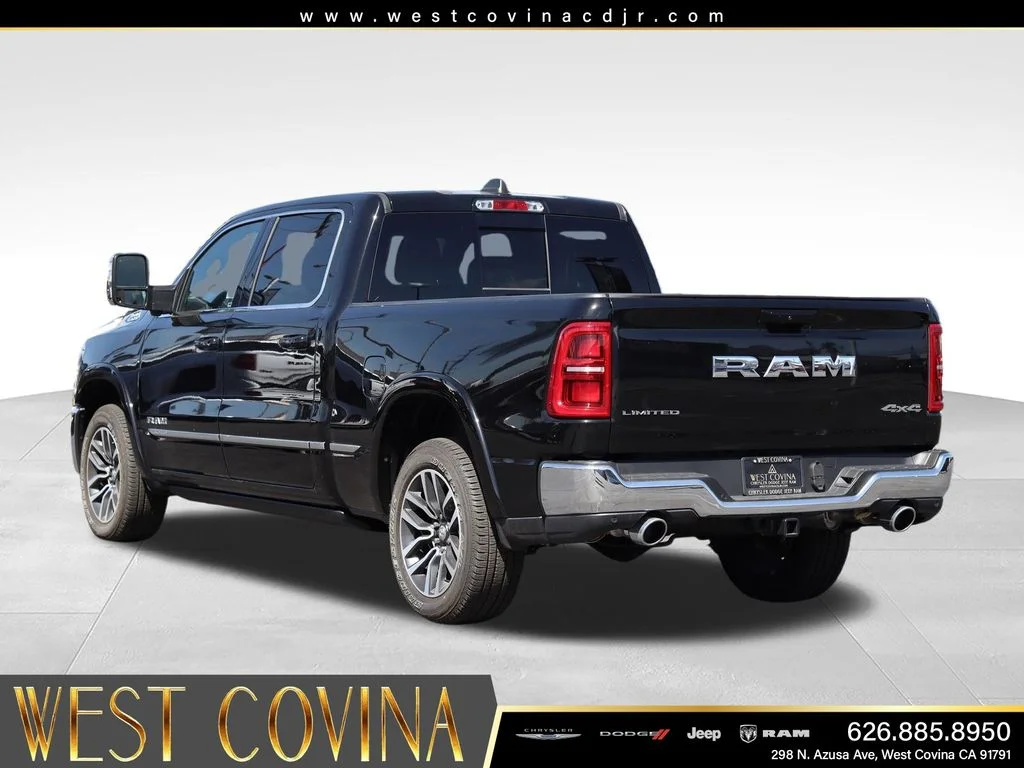 New 2025 Diamond Black Crystal Pearl-Coat Exterior Paint RAM Limited image 7
