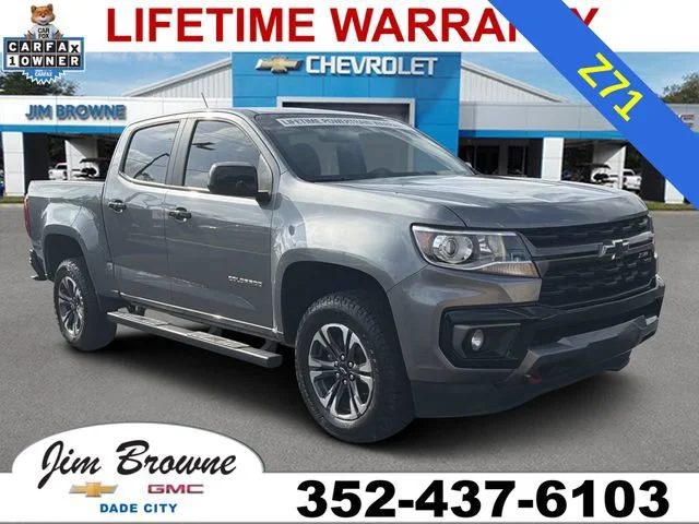 Used 2022 Satin Steel Metallic Chevrolet Z71 image 1