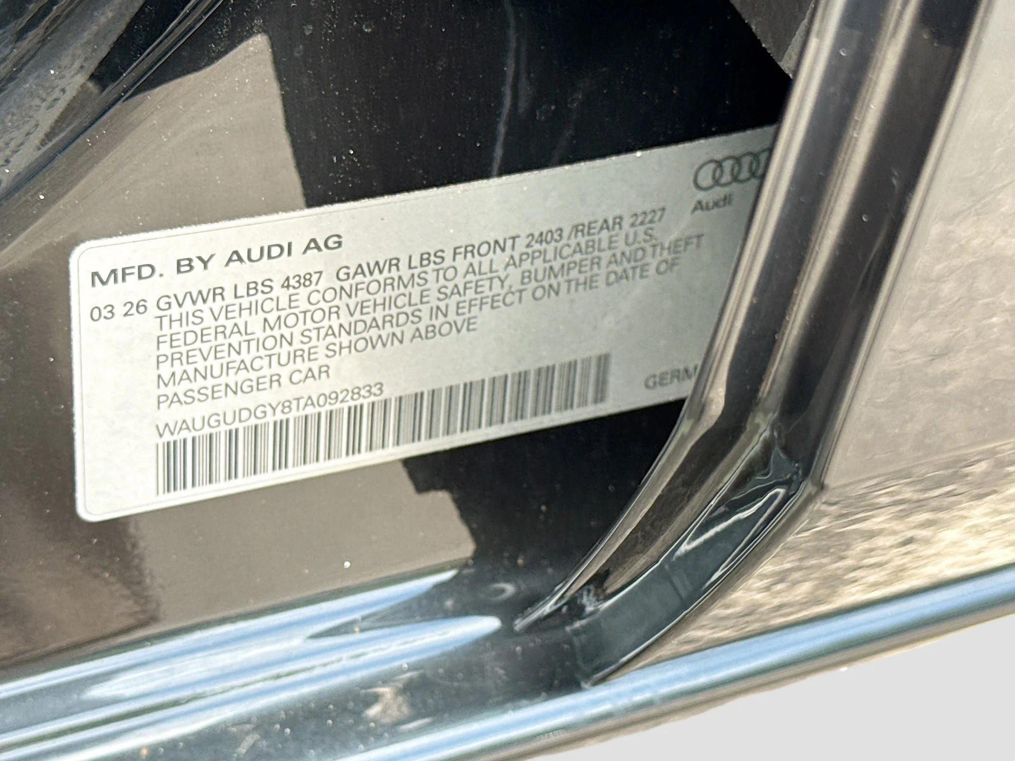 New 2026 Manhattan Gray Metallic Audi  image 41