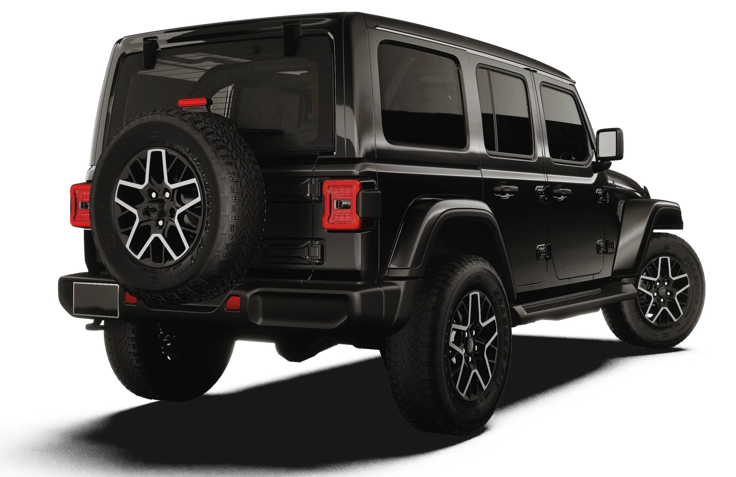 New 2027 Black Clear-Coat Paint Jeep Sahara image 2
