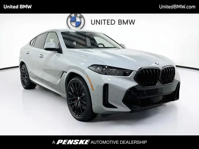 New 2027 Brooklyn Grey Metallic BMW X6 40i image 3