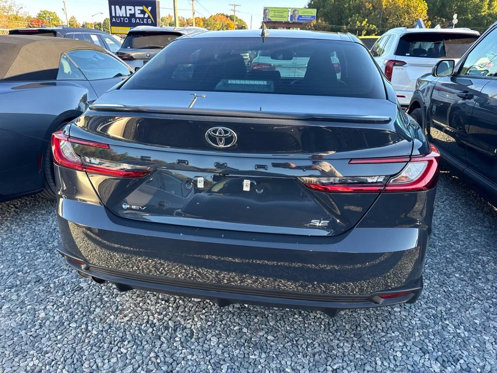 Used 2025 Black Toyota SE image 3