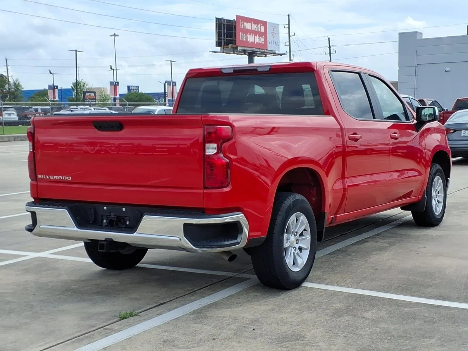 2025 Chevrolet Silverado 1500 LT Red at Robbins Nissan