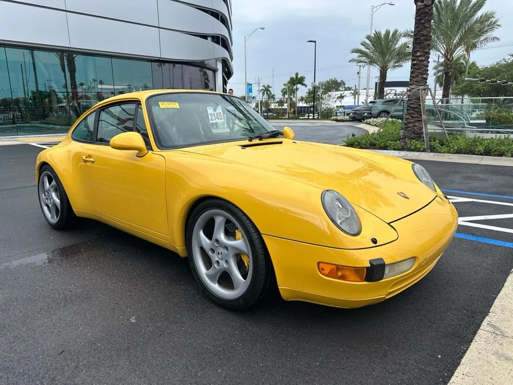 Used 1997 Yellow Porsche Carrera image 4