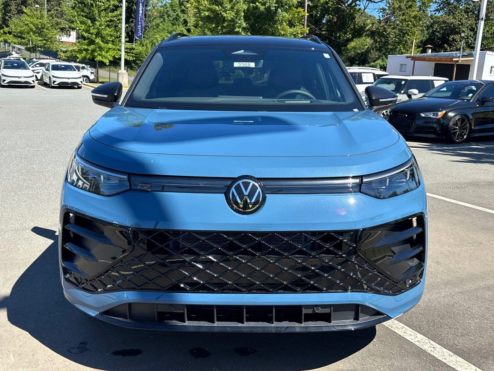 New 2026 Monterey Blue w/Deep Black Roof Volkswagen SE R-Line Black image 8