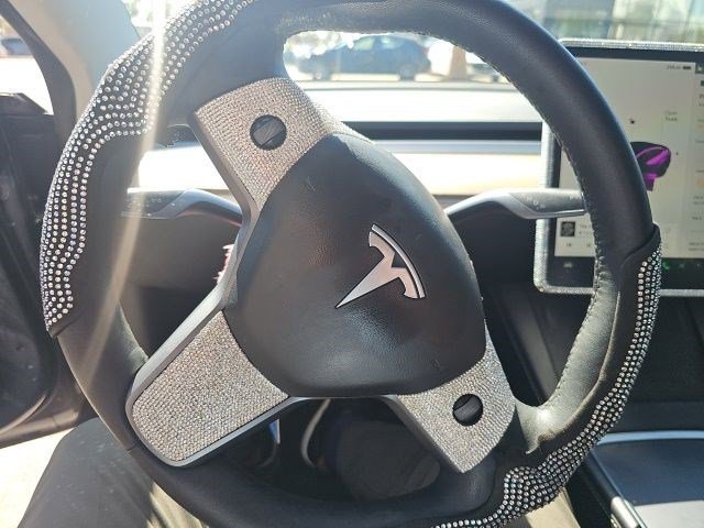 Used 2021 Midnight Silver Metallic Tesla Long Range image 11