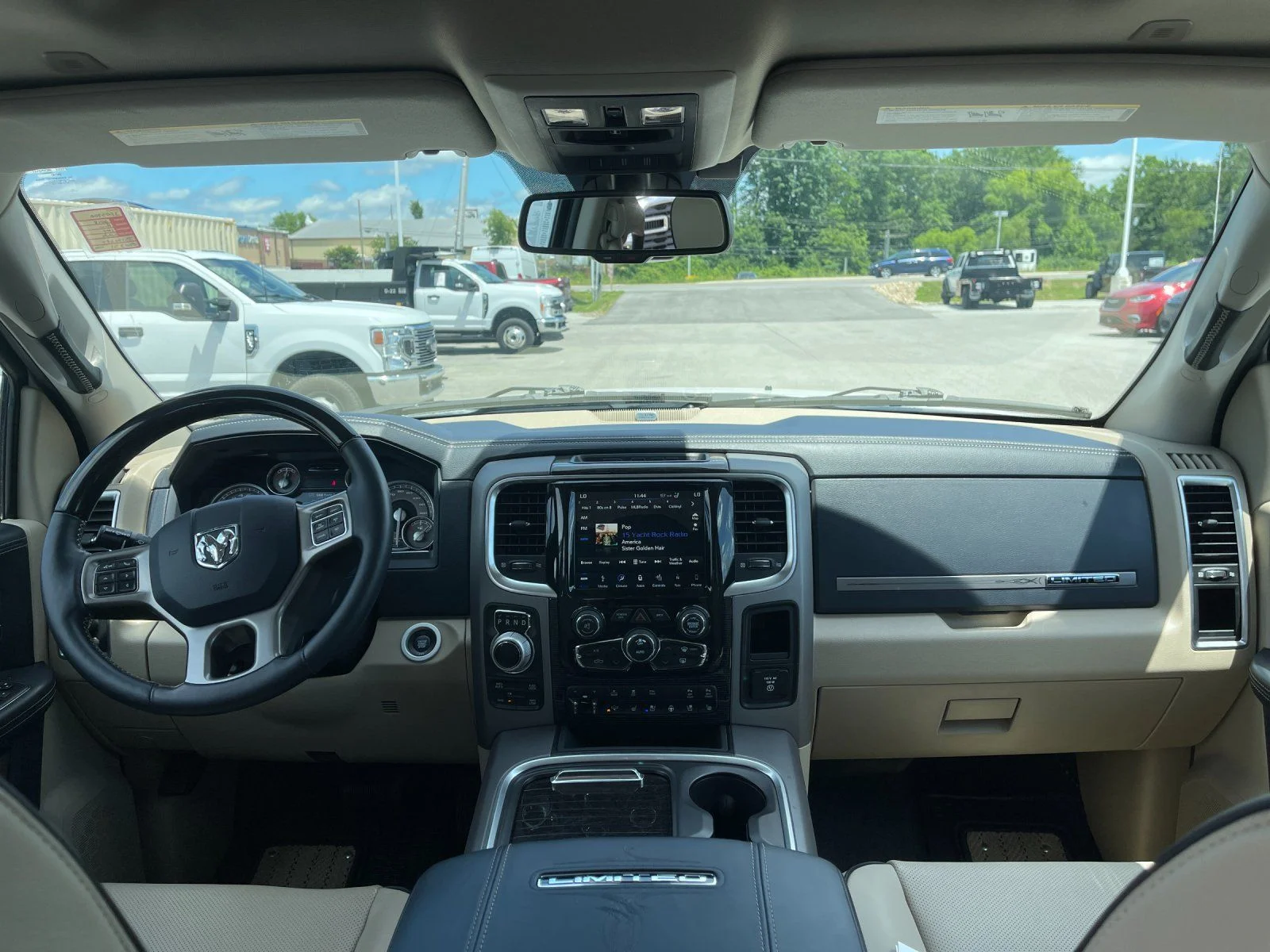 Used 2018 White Ram Laramie Longhorn image 15