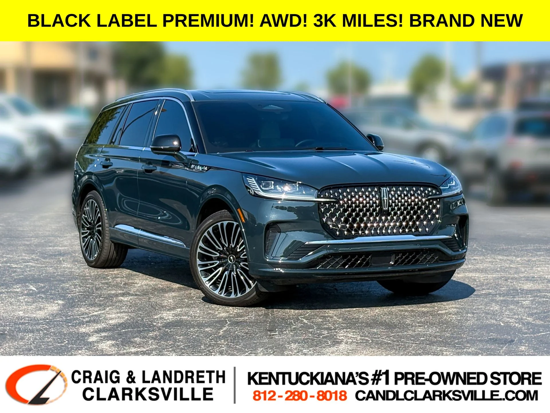 Used 2026 Green Lincoln Black Label image 1