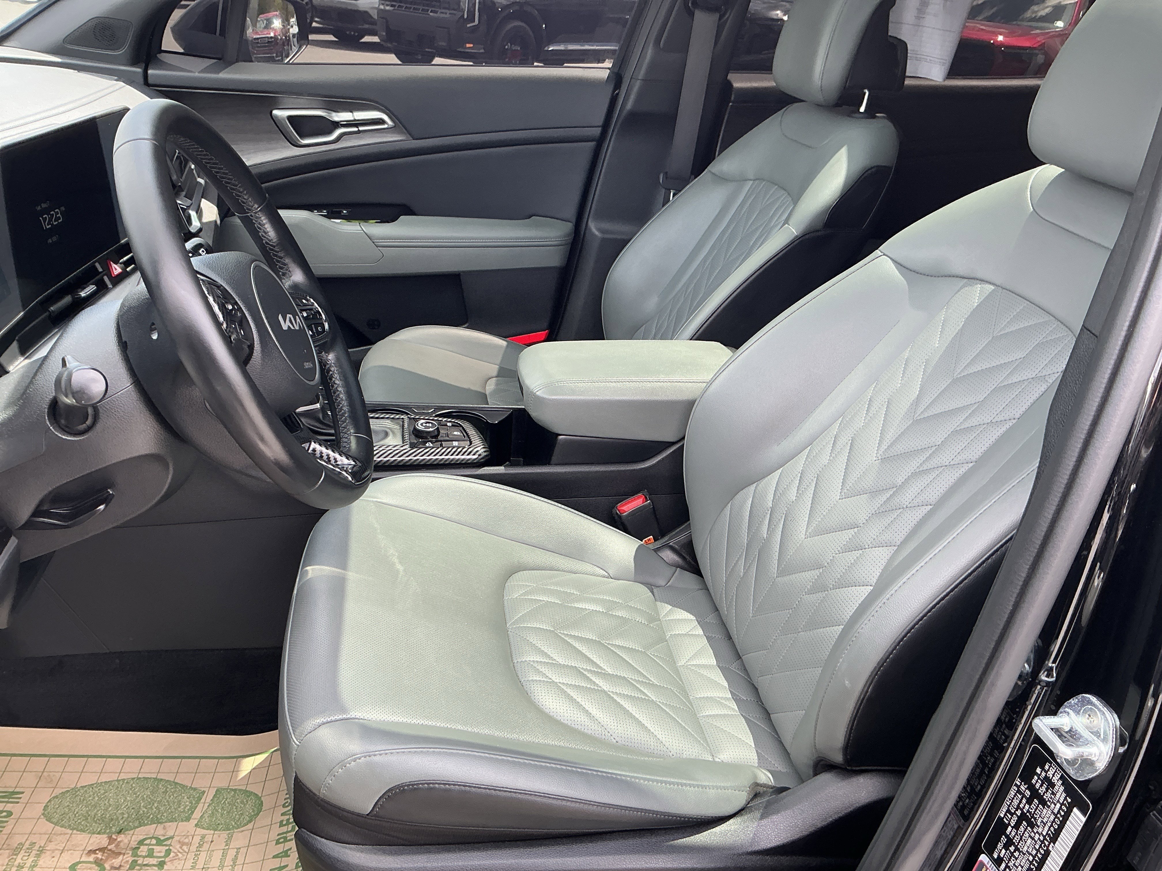 Used 2023 Ebony Black Kia X-Line image 10