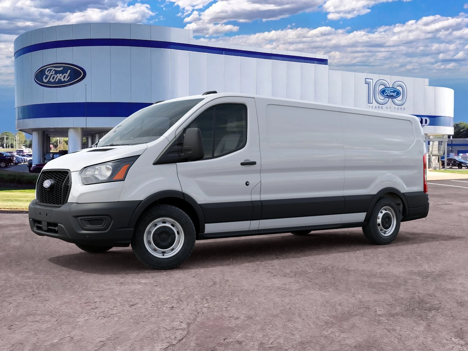 New 2027 OXFORD WHITE Ford Base image 1