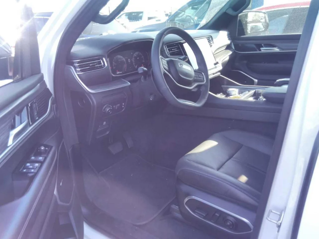 Used 2024 Bright White Clearcoat Jeep Series II image 7