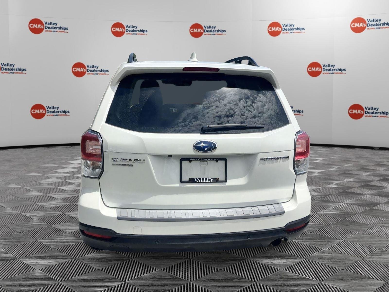 Used 2018 Crystal White Pearl Subaru Touring image 18