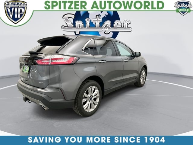 Used 2021 Gray Metallic Ford Titanium image 9