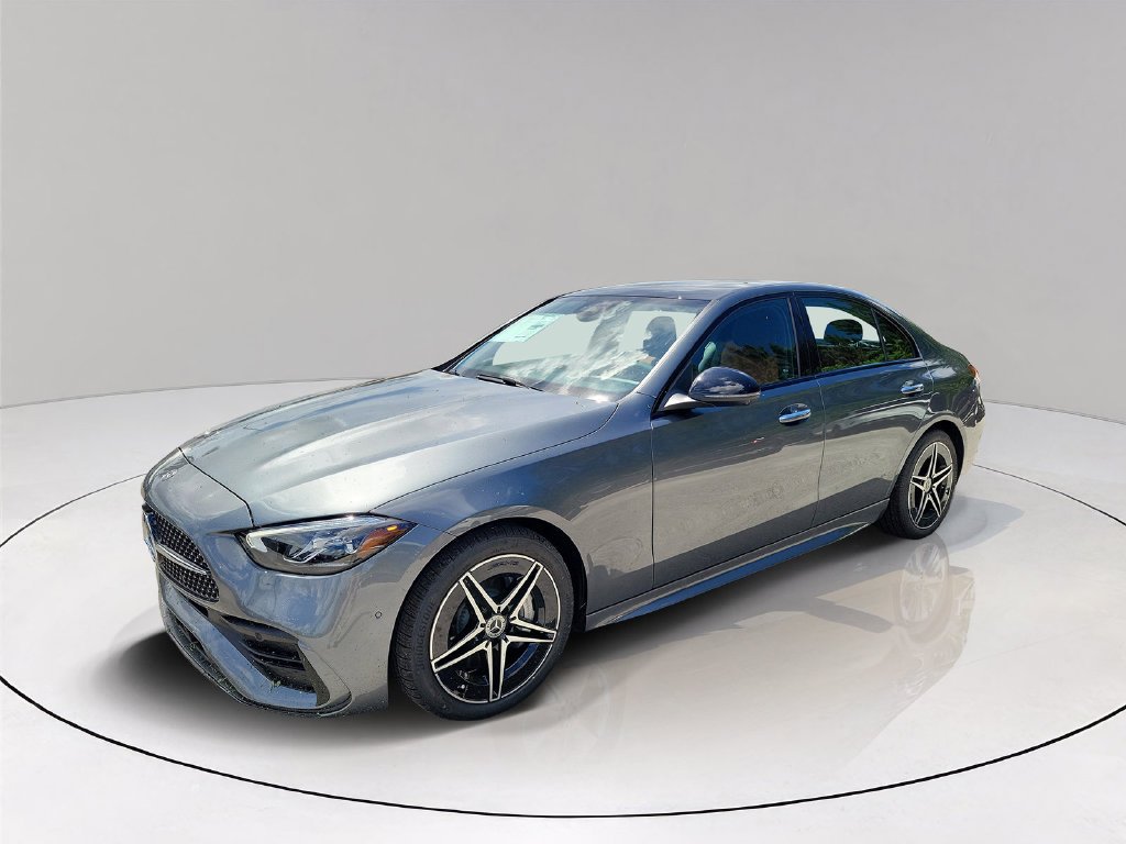 New 2026 Selenite Grey Metallic Mercedes-Benz C 300 image 2