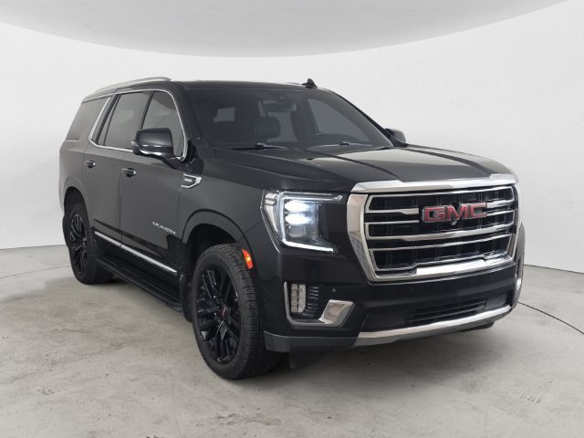 Used 2021 Black GMC SLT image 3