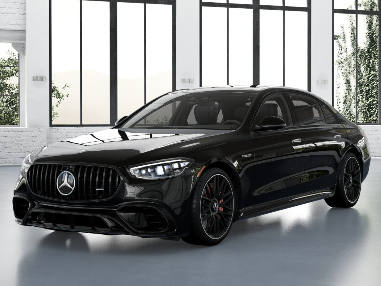 New 2026 Obsidian Black Metallic Mercedes-Benz AMG® S 63 E image 1