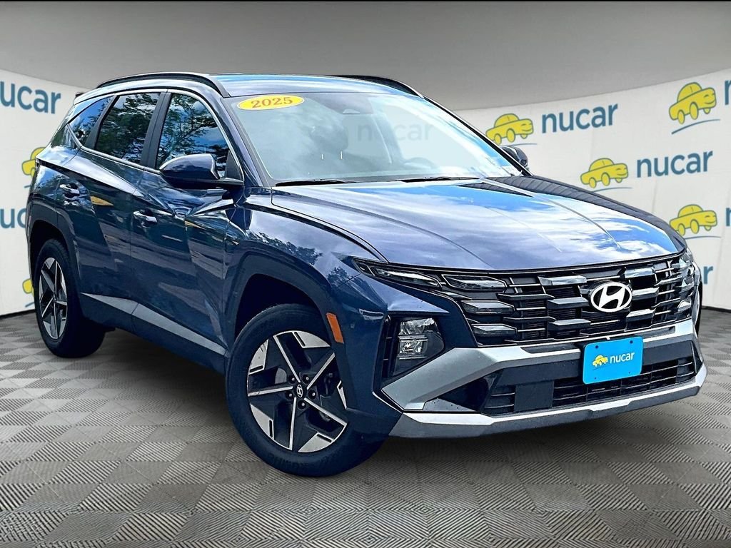 Used 2025 Atlantic Blue Hyundai SEL image 1