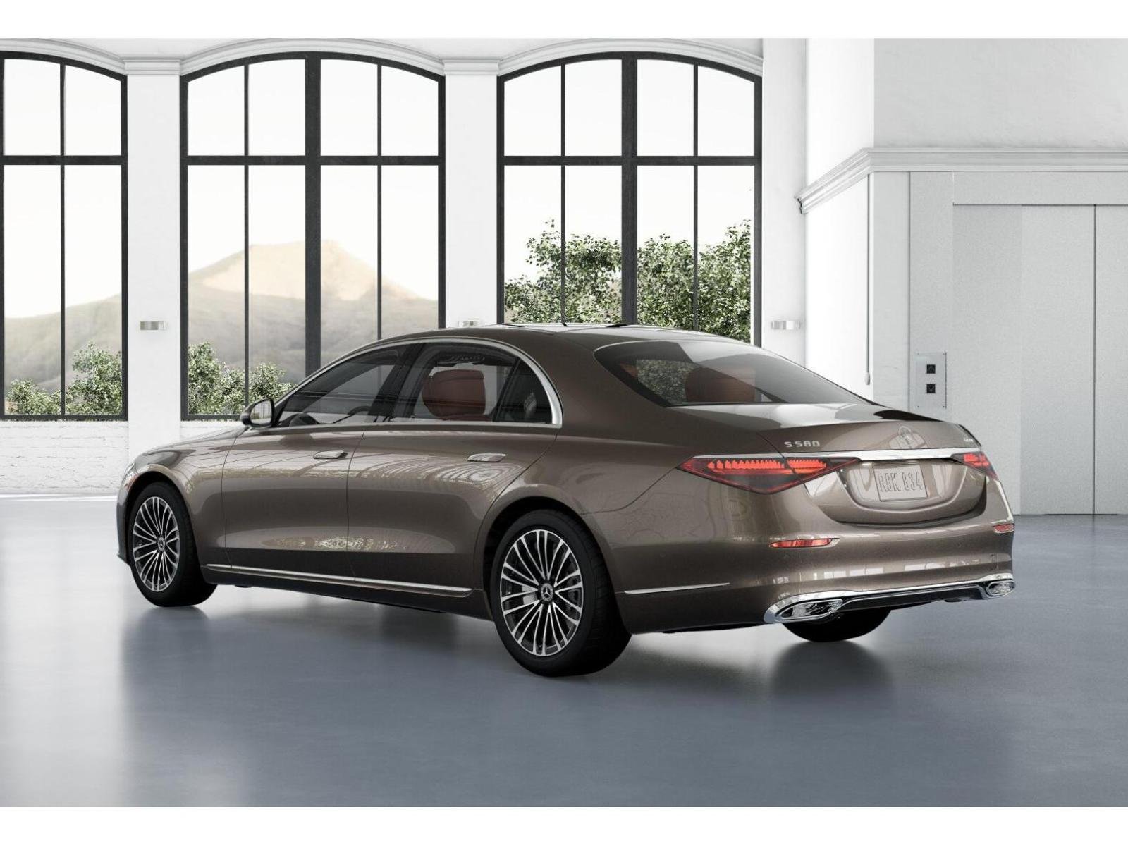 New 2026 Sonoran Brown Metallic Mercedes-Benz S 580 image 28