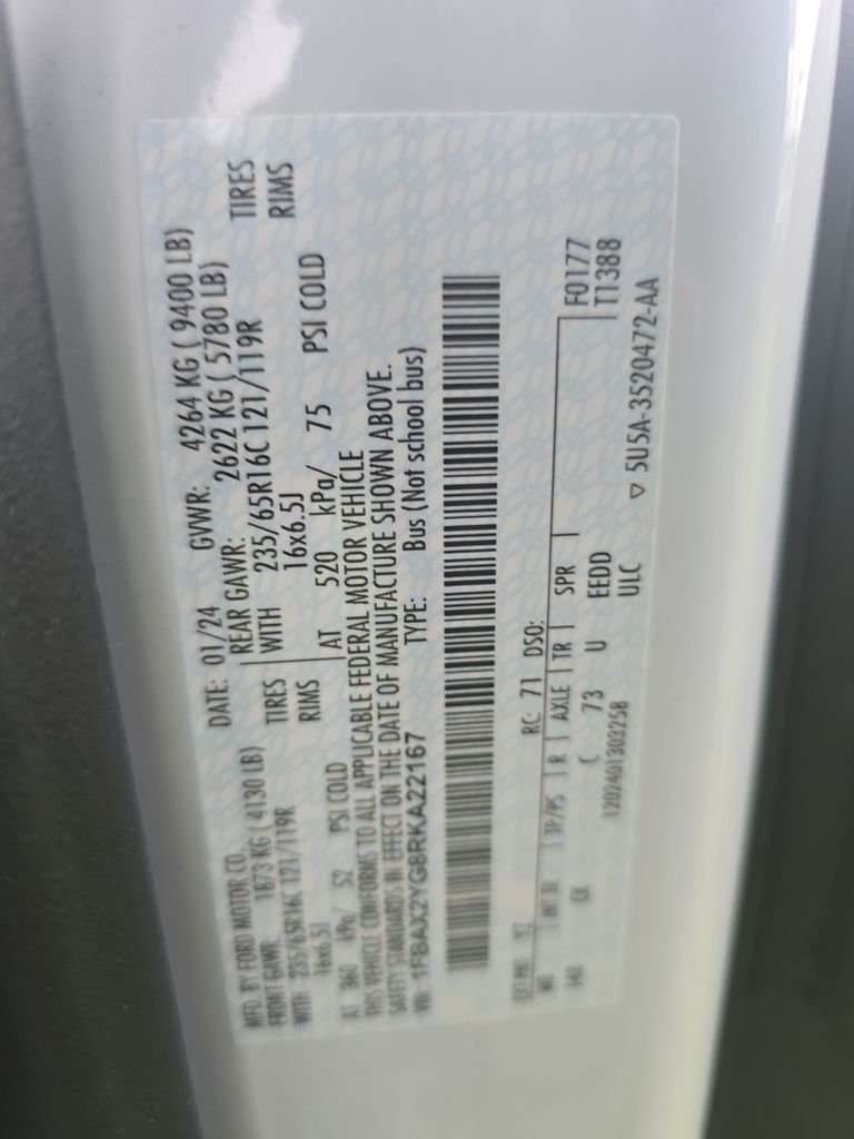 Used 2024 White Ford XLT image 29