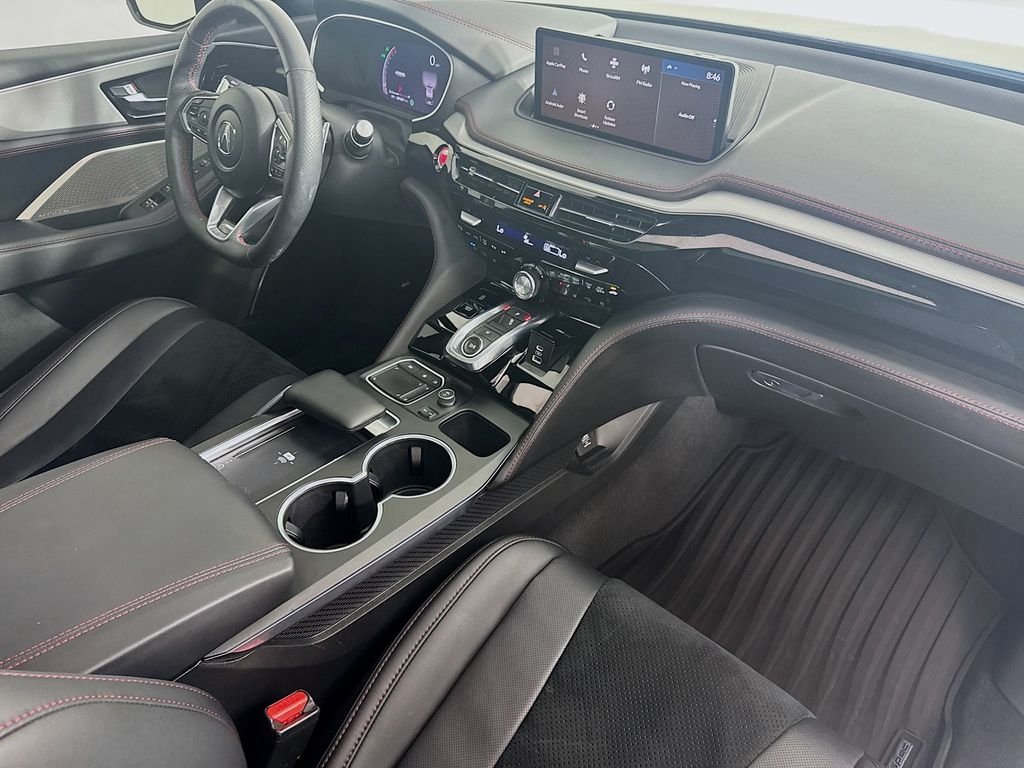 Used 2024 Liquid Carbon Metallic Acura A-Spec image 37