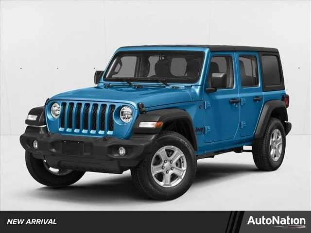 Used 2023 Hydro Blue Pearlcoat Jeep Willys image 1
