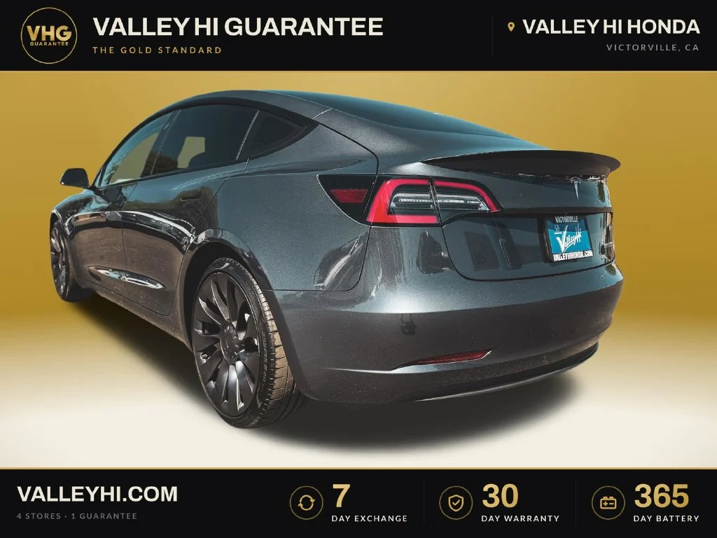 Used 2023 Gray Tesla Performance image 5