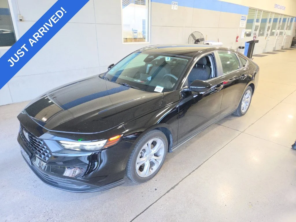 Used 2024 Crystal Black Pearl Honda LX image 1