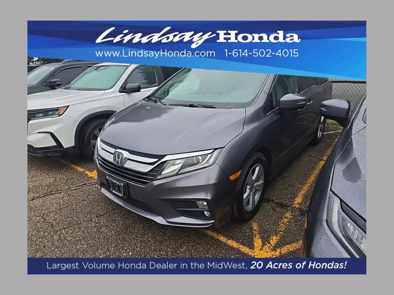 Used 2019 Modern Steel Metallic Honda EX image 1