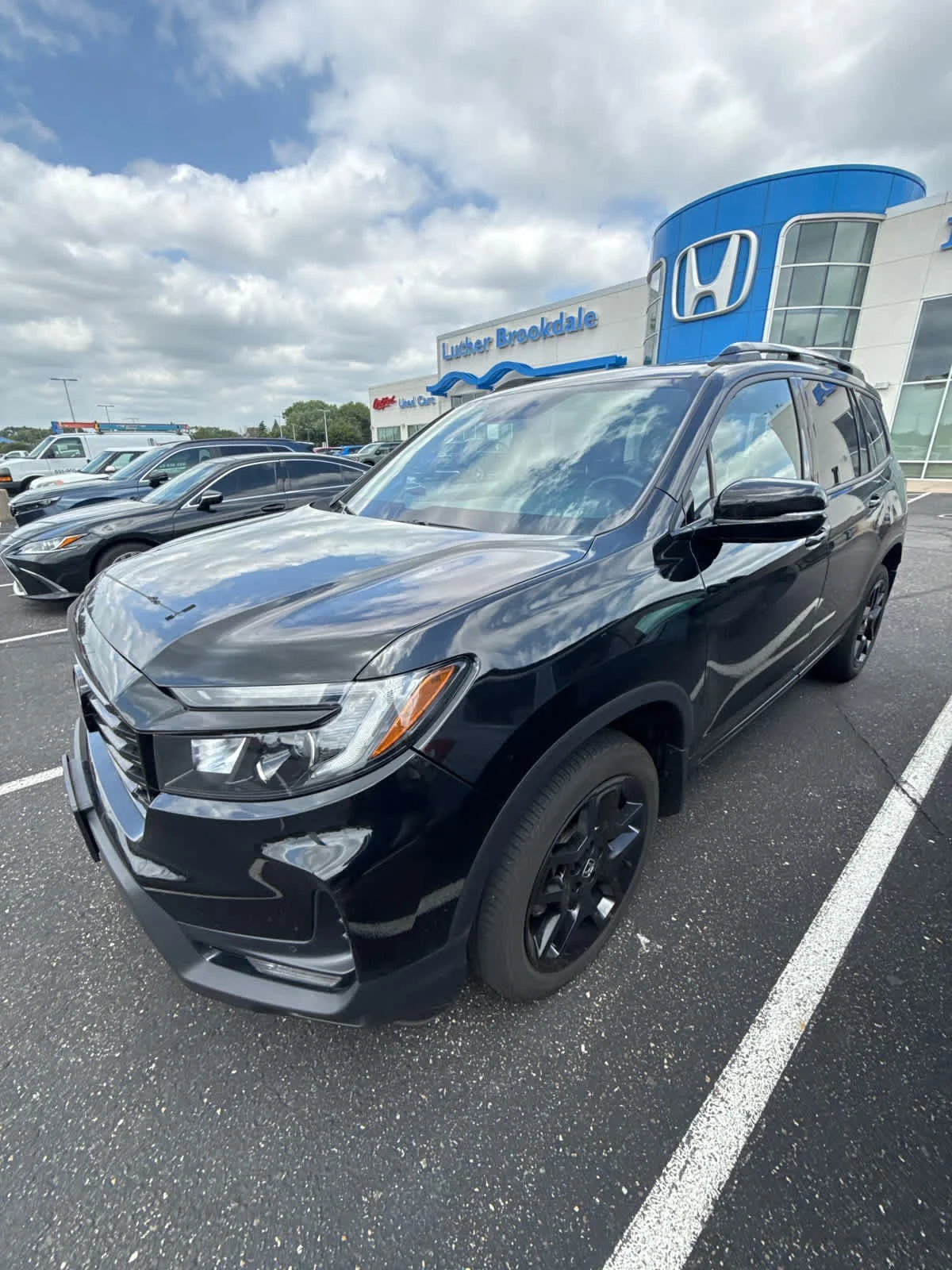 Used 2024 Crystal Black Pearl Honda Black Edition image 3