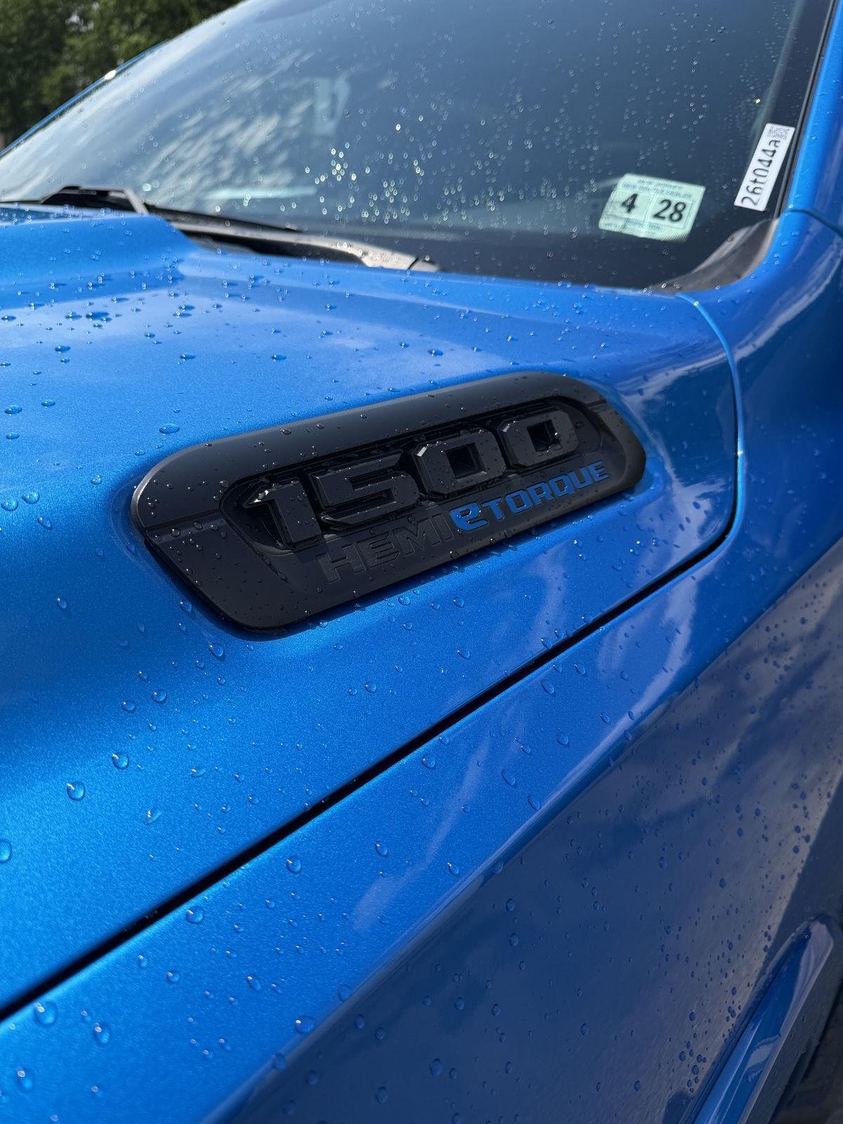 Used 2023 Hydro Blue Pearlcoat Ram Big Horn image 3