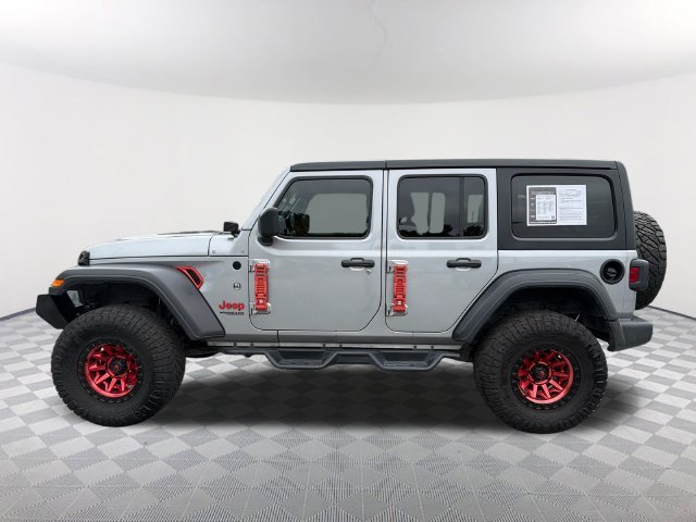 Used 2020 Silver Jeep Unlimited Sport Altitude image 8