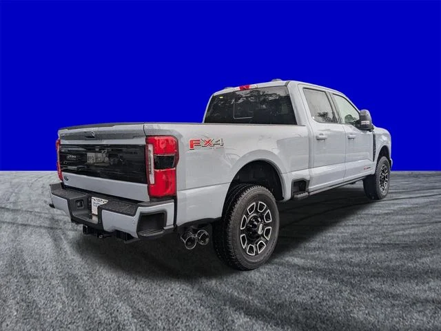 New 2026 Glacier Gray Metallic Tri-Coat Ford F-250® Platinum® image 4