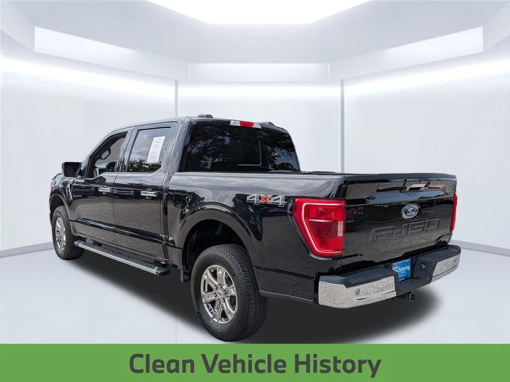 Used 2022 Black Ford XLT image 4