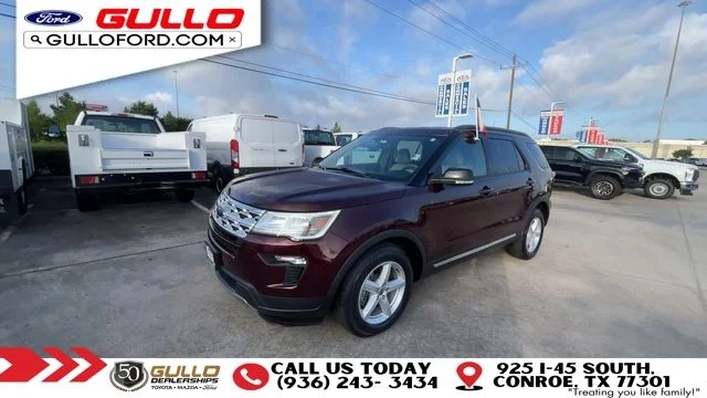 Certified Used 2018 Burgundy Velvet Metallic Tinted Clearcoat Ford XLT image 4