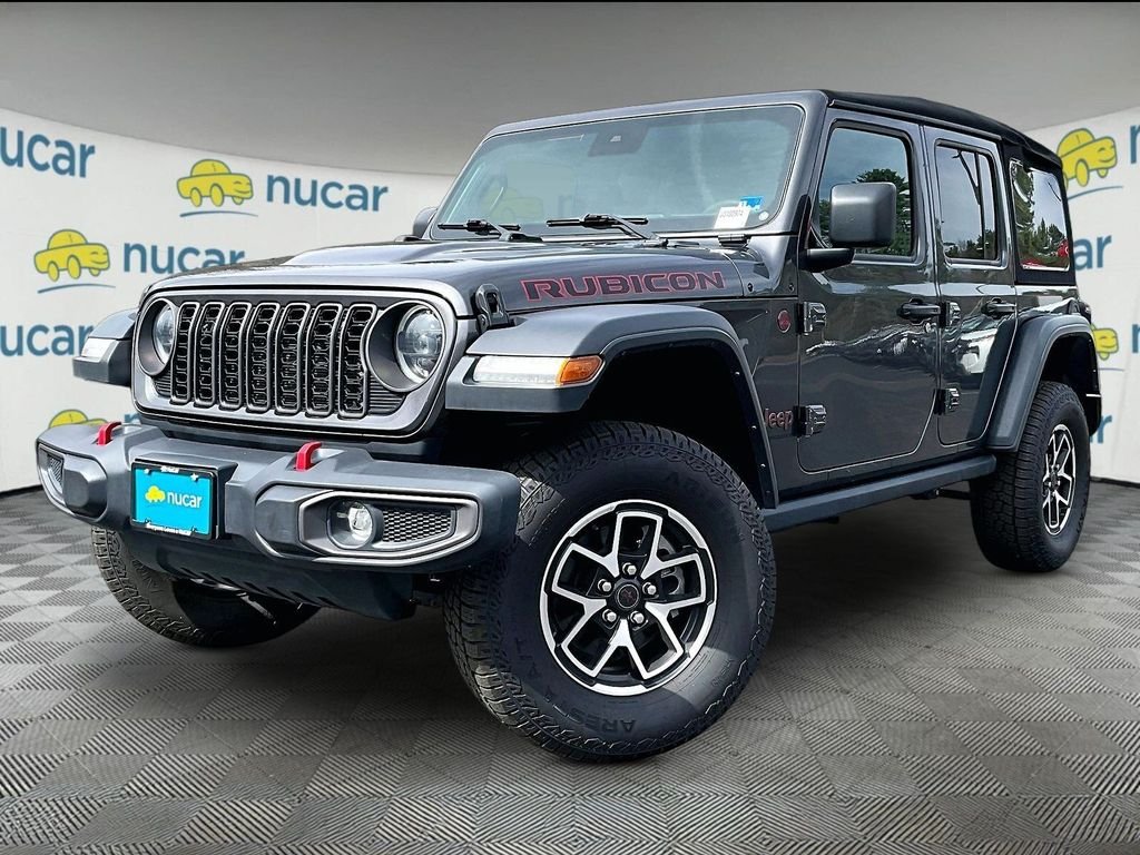 Used 2024 Gray Jeep Rubicon image 3