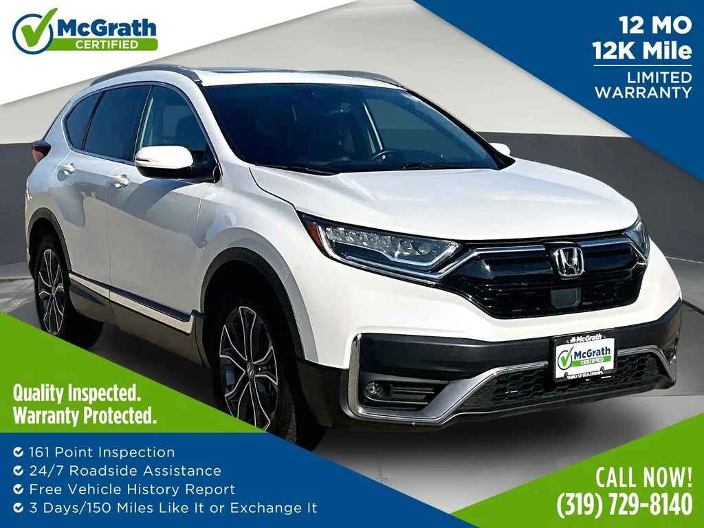 Certified Used 2022 White Honda Touring image 1