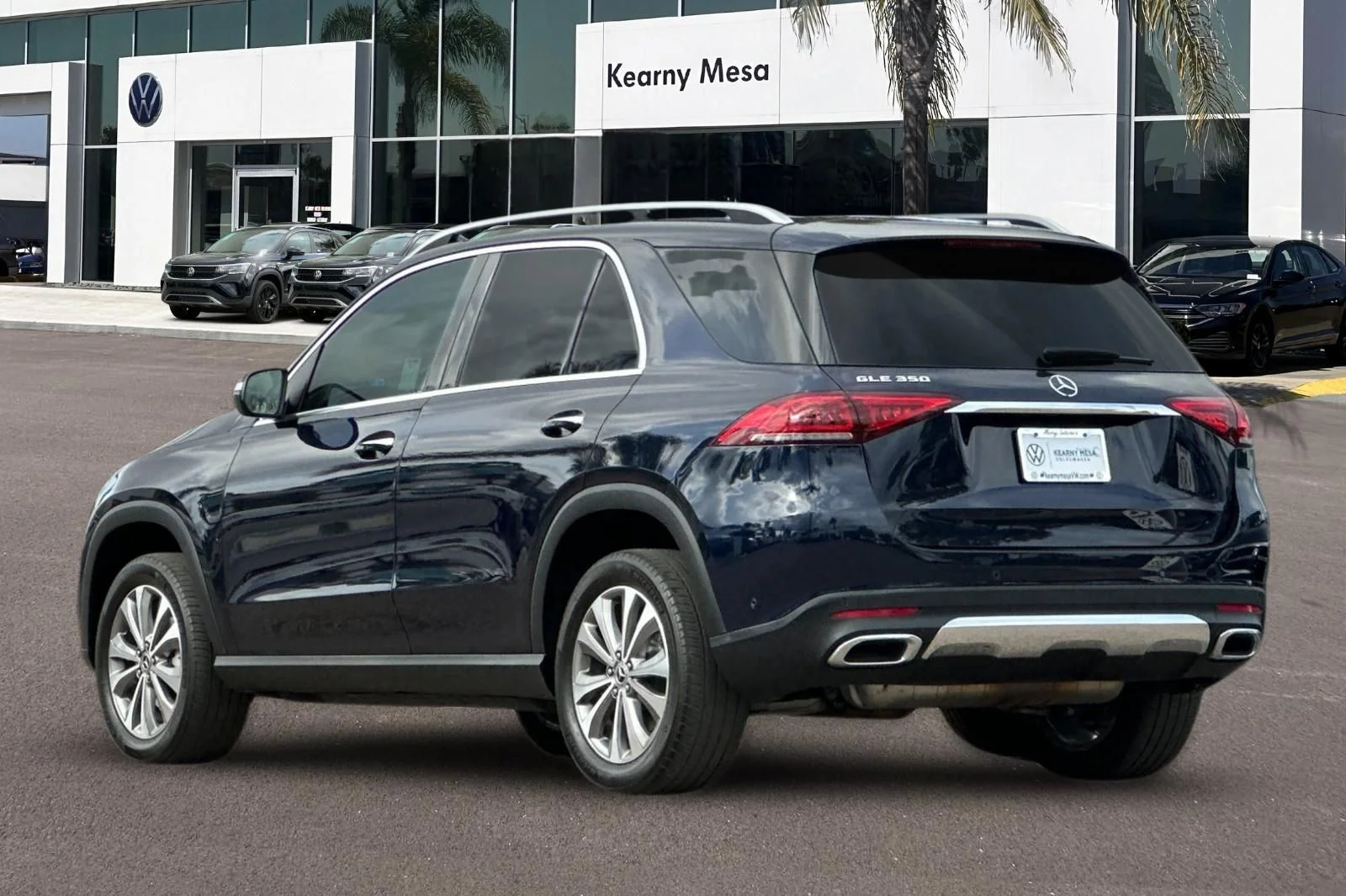 Used 2021 Blue Mercedes-Benz GLE 350 image 6