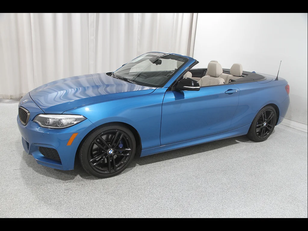 Used 2020 BLUE BMW M240i xDrive image 4