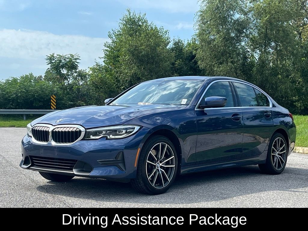 Used 2021 Phytonic Blue Metallic BMW 330i xDrive image 3