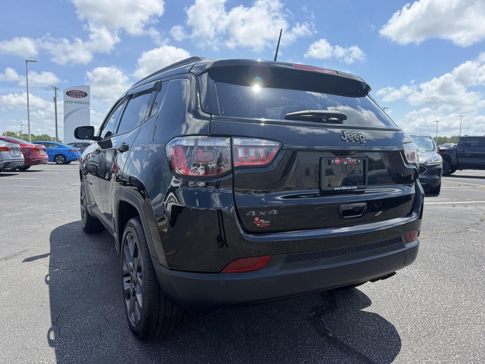 Used 2021 Diamond Black Crystal Pearlcoat Jeep 80th Anniversary image 5