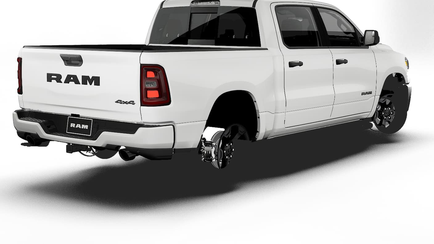 New 2027 Bright White Clear-Coat Exterior Paint RAM Express image 2