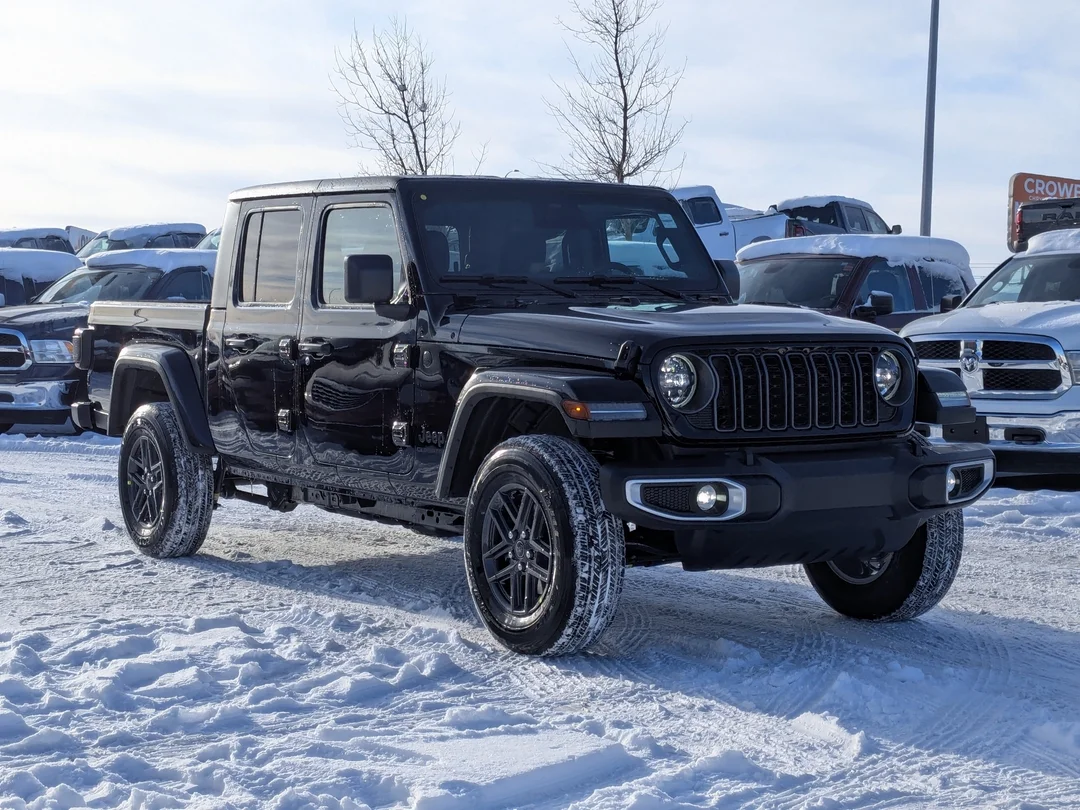 New 2026 Black Jeep Sport S - - 4x4 - Safety Group - LED Lighting Group - Heated Seats & Steering & More! image 2