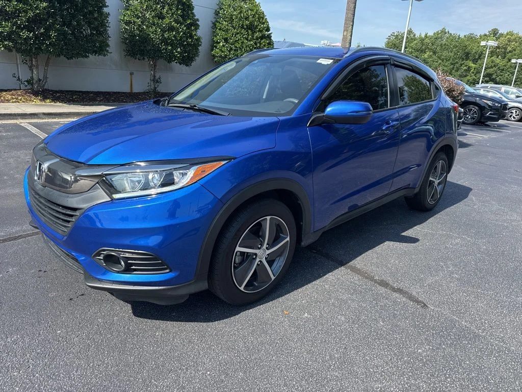 Certified Used 2022 Aegean Blue Honda EX image 7